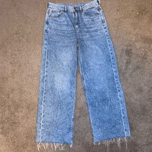American Eagle Blue Baggy Jeans